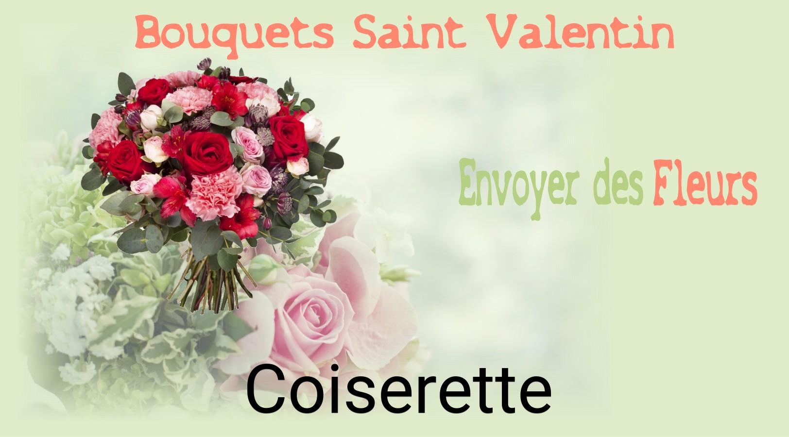 Roses de Saint-Valentin livrées à Coiserette