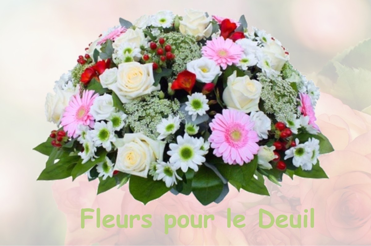 fleurs deuil COISERETTE